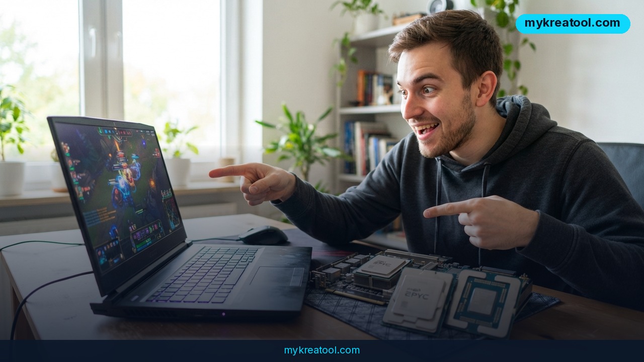 FreeToken: Run Huge AI Models on a Laptop GPU
