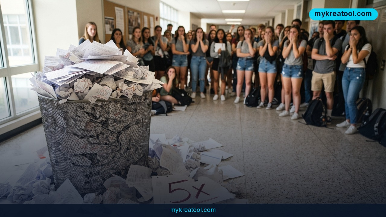 AI Proctoring Fails: 58,000 Students Face Exam Retake
