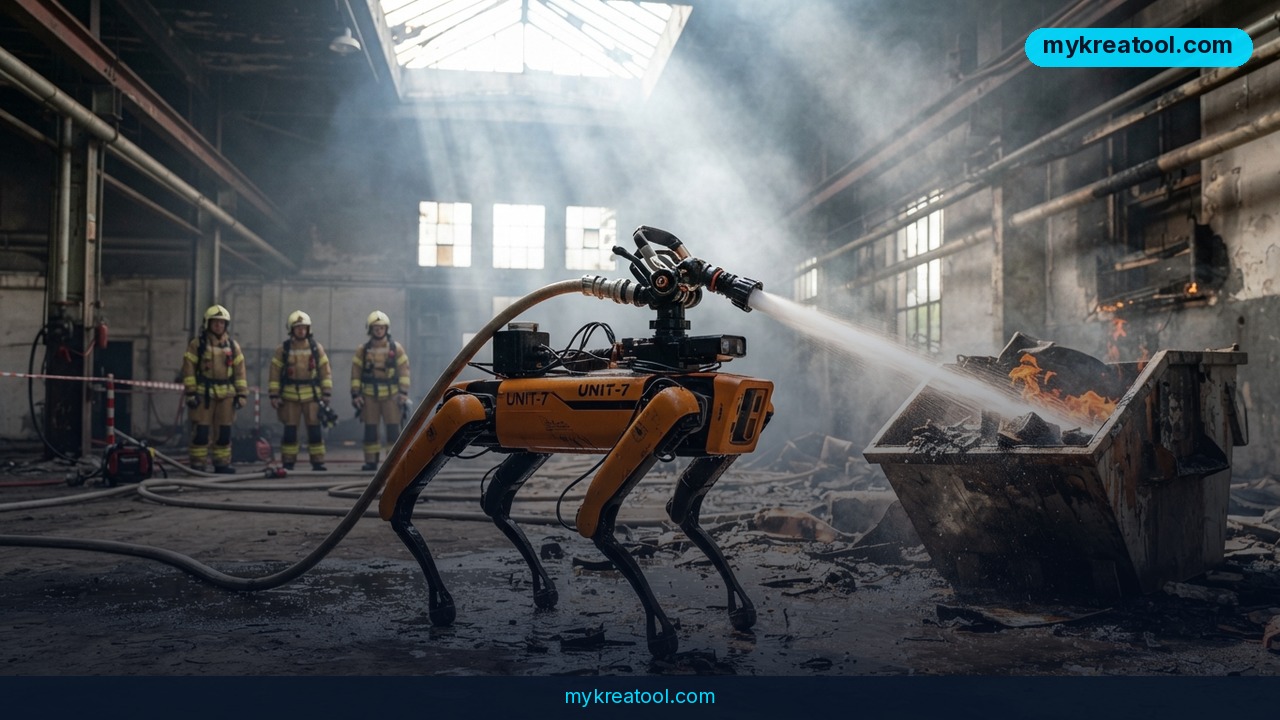 Robot Dogs for Firefighting: China's X30 Explained